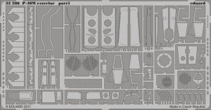 EDUARD 32286 - 1:32 P-40M exterior