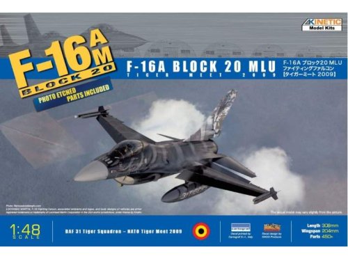 Przejdź do produktu KINETIC 48036 - 1:48 F-16A Block 20 MLU Tiger Meet 2009