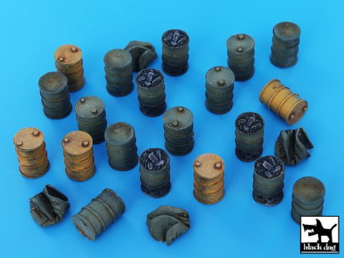 Przejdź do produktu BLACK DOG T72025 - 1:72 Barrels accessories set