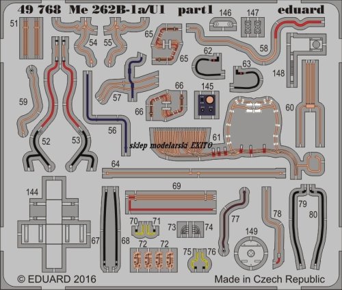 Przejdź do produktu EDUARD 49768 - 1:48 Me 262B-1a/U1