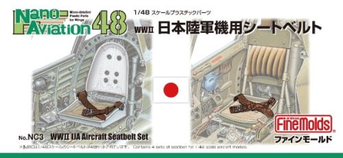 Przejdź do produktu FINE MOLDS NC3 - 1:48 IJA Aircraft Seatbelt Set