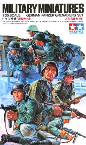 Przejdź do produktu TAMIYA 35061 - 1:35 German Panzer Grenadiers Set