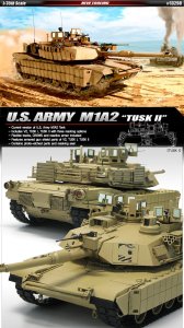 ACADEMY 13298 - 1:35 U.S. Army M1A2 TUSK II