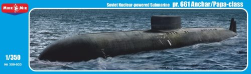 Przejdź do produktu MIKROMIR 350033 - 1:350 Soviet Nuclear-powered Submarine pr. 661 Anchar/Papa-class