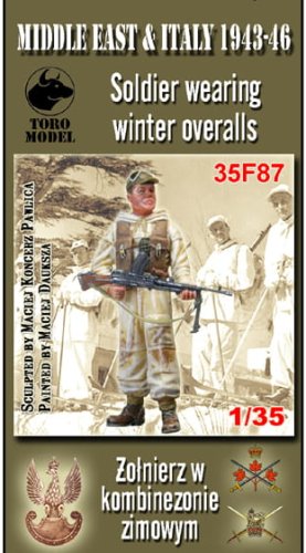 Przejdź do produktu TORO MODEL 35F87 - 1:35 Middle East & Italy 1943-46 - Żołnierz w kombinezonie zimowym