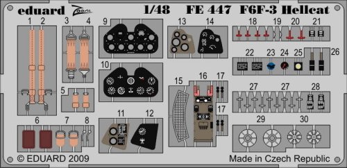 Przejdź do produktu EDUARD FE447 - 1:48 F6F-3  WEEKEND