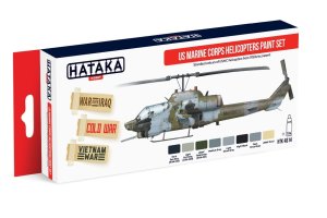 HATAKA AS14 - Zestaw farb US Marine Corps Helicopters