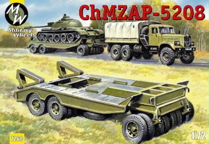 Przejdź do produktu MILITARY WHEELS 7260 - 1:72 ChMZAP-5208