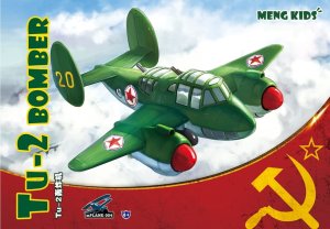 MENG MODEL mPLANE-004 - 1:Egg Tu-2 Bomber