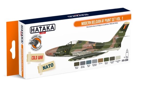 Przejdź do produktu HATAKA CS59 - Zestaw farb Modern Belgian AF vol. 1