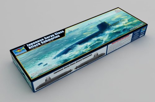 Przejdź do produktu TRUMPETER 05911 - 1:144 Japanese Soryu Class Attack Submarine
