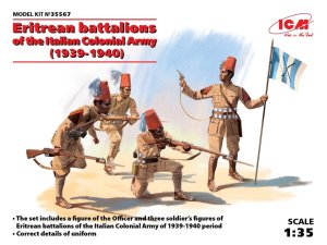 ICM 35567 - 1:35 Eritrean battalions of the Italian ?olonial Army (1939-1940)