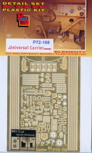 PART P72168 - 1:72 Universal Carrier