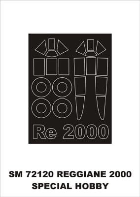 Przejdź do produktu MONTEX SM72120 - 1:72 Reggiane 2000