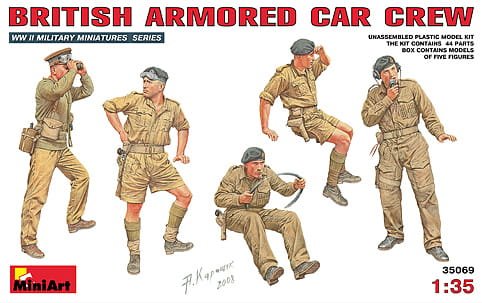 Przejdź do produktu MINIART 35069 - 1:35 British Armored Car Crew