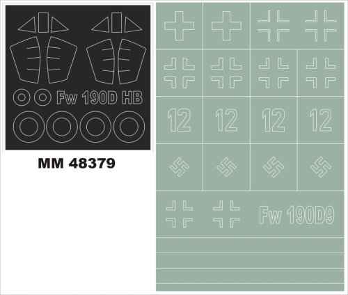 Przejdź do produktu MONTEX MM48379 - 1:48 Focke Wulf FW 190D-9