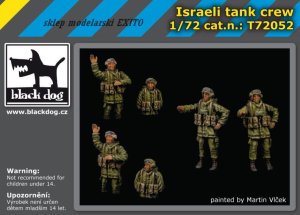 BLACK DOG T72052 - 1:72 Israeli tank crew