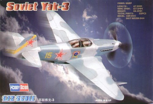 Przejdź do produktu HOBBY BOSS 80255 - 1:72 Soviet Yak-3
