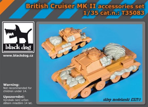 Przejdź do produktu BLACK DOG T35083 - 1:35 British Cruiser Mk.II accessories set
