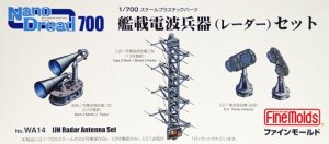 FINE MOLDS WA14 - 1:700 IJN Radar Antenna Set