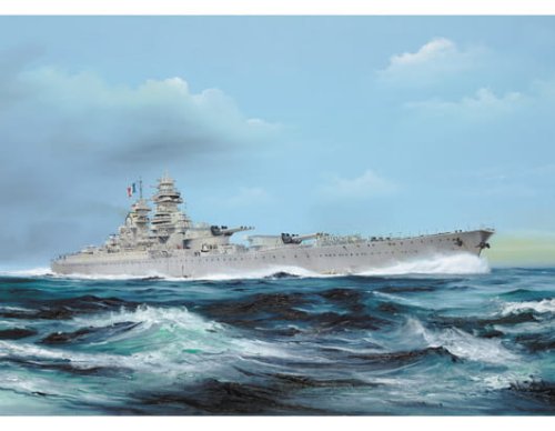 Przejdź do produktu TRUMPETER 05751 - 1:700 French Navy Richelieu 1946