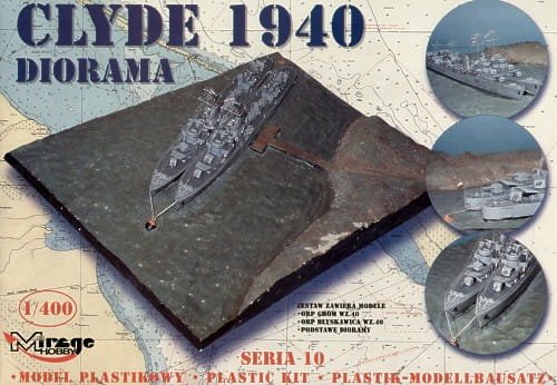 Przejdź do produktu MIRAGE 40102 - 1:400 Clyde 1940 - diorama
