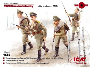 ICM 35677 - 1:35 WW I Russian Infantry