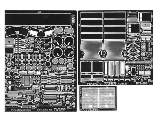 Przejdź do produktu PART P72093 - 1:72 Tiger I Ausf.E