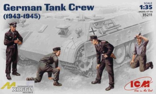 Przejdź do produktu ICM 35211 - 1:35 German Tank Crew (1943-1945)