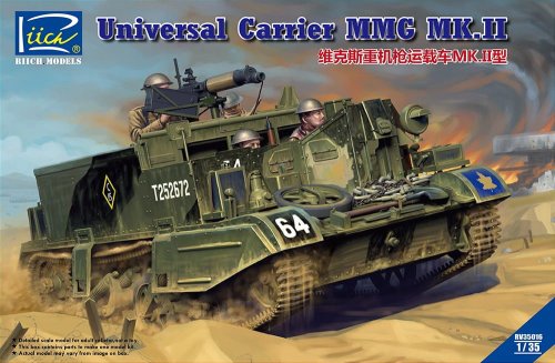 Przejdź do produktu RIICH MODELS 35016 - 1:35 Universal Carrier MMG Mk.II Vickers .303 MG