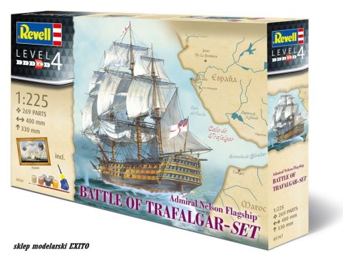 Przejdź do produktu REVELL 05767 - 1:225 Battle of Trafalgar - HMS Victory