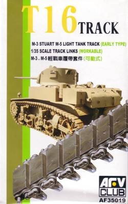 Przejdź do produktu AFV CLUB 35019 - 1:35 M3 Stuart T16 Track