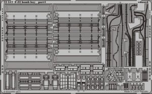 EDUARD 72517 - 1:72 F-22 bomb bay