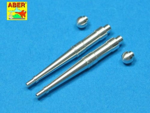 Przejdź do produktu ABER A32022 - 1:32 Set of 2 barrels for Hispano 20mm cannons for British Spitfire