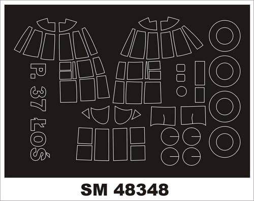 Przejdź do produktu MONTEX SM48348 - 1:48 PZL.37 Łoś