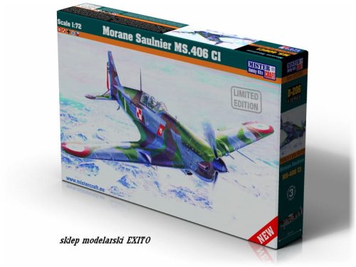 Przejdź do produktu MISTERCRAFT D206 - 1:72 Morane Saulnier MS.406C1