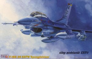 MISTERCRAFT D82 - 1:72 F-16D-30 52FW Spangdahlem