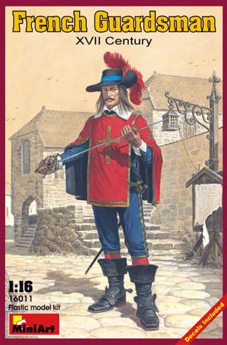 Przejdź do produktu MINIART 16011 - 1:16 French Guardsman. XVII Century