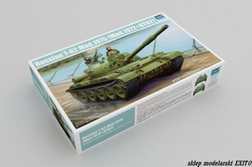 Przejdź do produktu TRUMPETER 01552 - 1:35 Russian T-62 Mod.1975 (Mod.1972+KTD2)