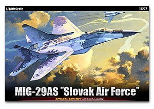 Przejdź do produktu ACADEMY 12227 - 1:48 Mig-29 AS Slovak Air Force