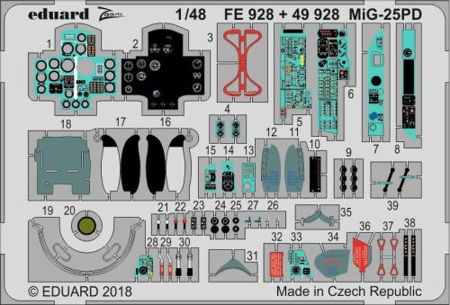 Przejdź do produktu EDUARD FE928 - 1:48 MiG-25PD