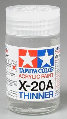 Przejdź do produktu TAMIYA 81030 - X-20A Rozcieńczalnik do farb akrylowych 46ml