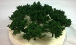 FREON KRC - Krzaki ciemnozielone 10 szt - wysokość około 4,5 cm