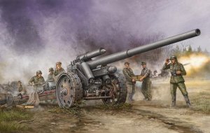 TRUMPETER 02305 - 1:35 German s.10cm K.18 Cannon