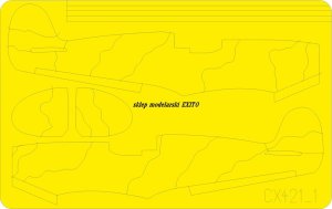 EDUARD CX421 - 1:72 Spitfire camo scheme A