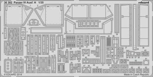 Przejdź do produktu EDUARD 36382 - 1:35 Panzer IV Ausf. H