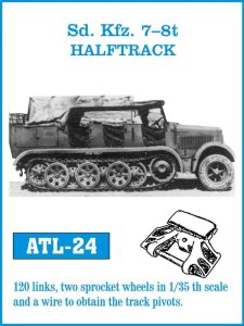 Friulmodel ATL-024 - 1:35 Metalowe gąsienice Sd.Kfz.7-8t Halftrack