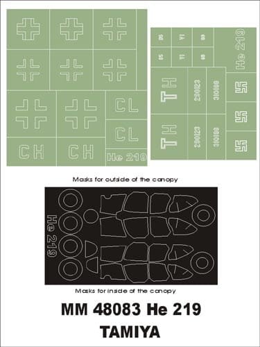 Przejdź do produktu MONTEX MM48083 - 1:48 Heinkel He-219
