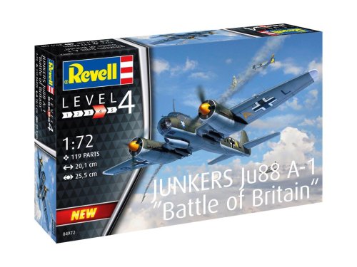 Przejdź do produktu REVELL 04972 - 1:72 Junkers Ju 88 A-1 Battle of Britain