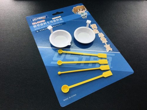 Przejdź do produktu U-STAR UA90118 - Zestaw pojemniczków i mieszadełek - Model paint coating dish